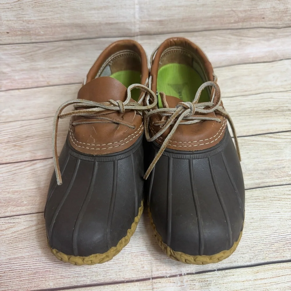 L.L.Bean Rubber Mocs duck boots. 11.5